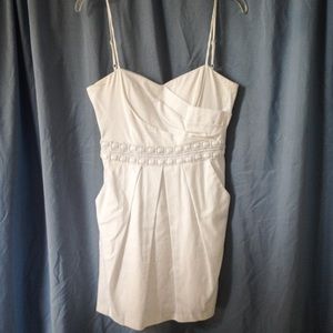 Dress with beading detail